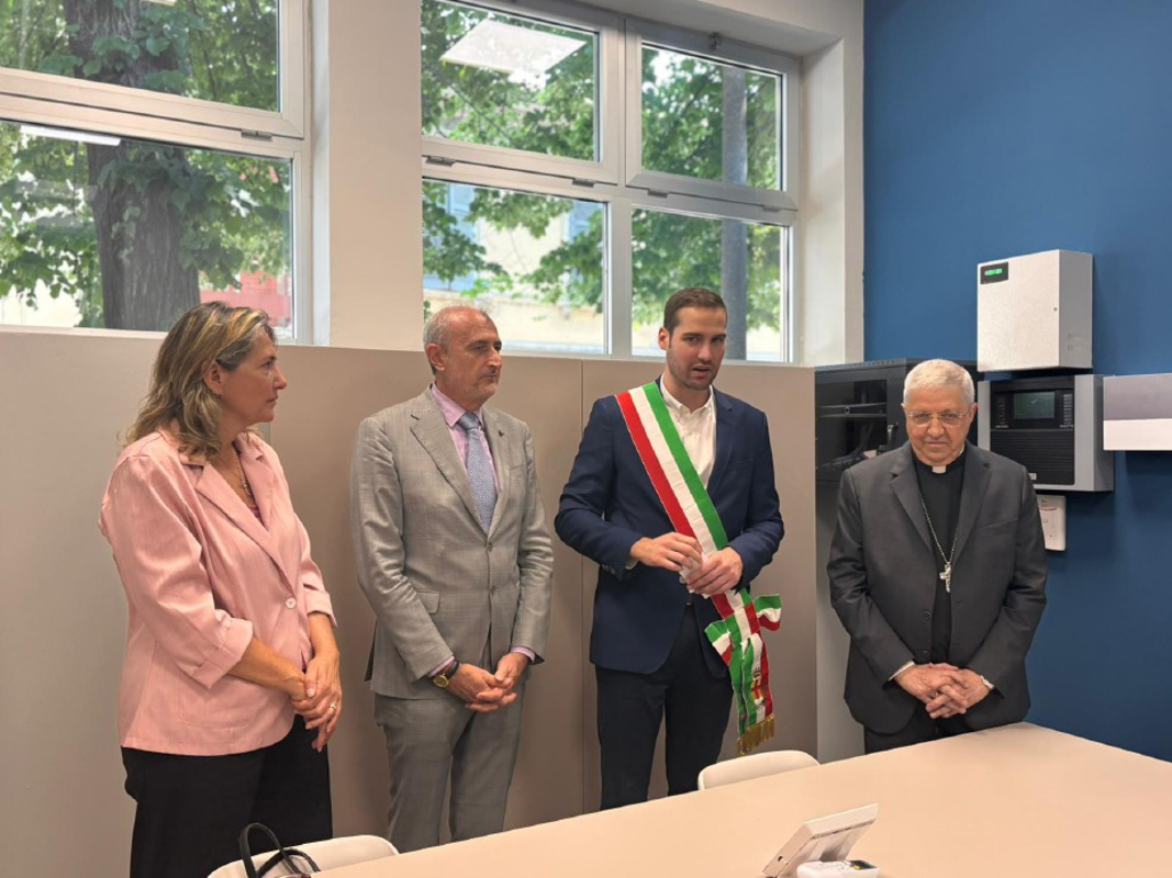 Lodi - Inaugurato il dormitorio di via Defendente