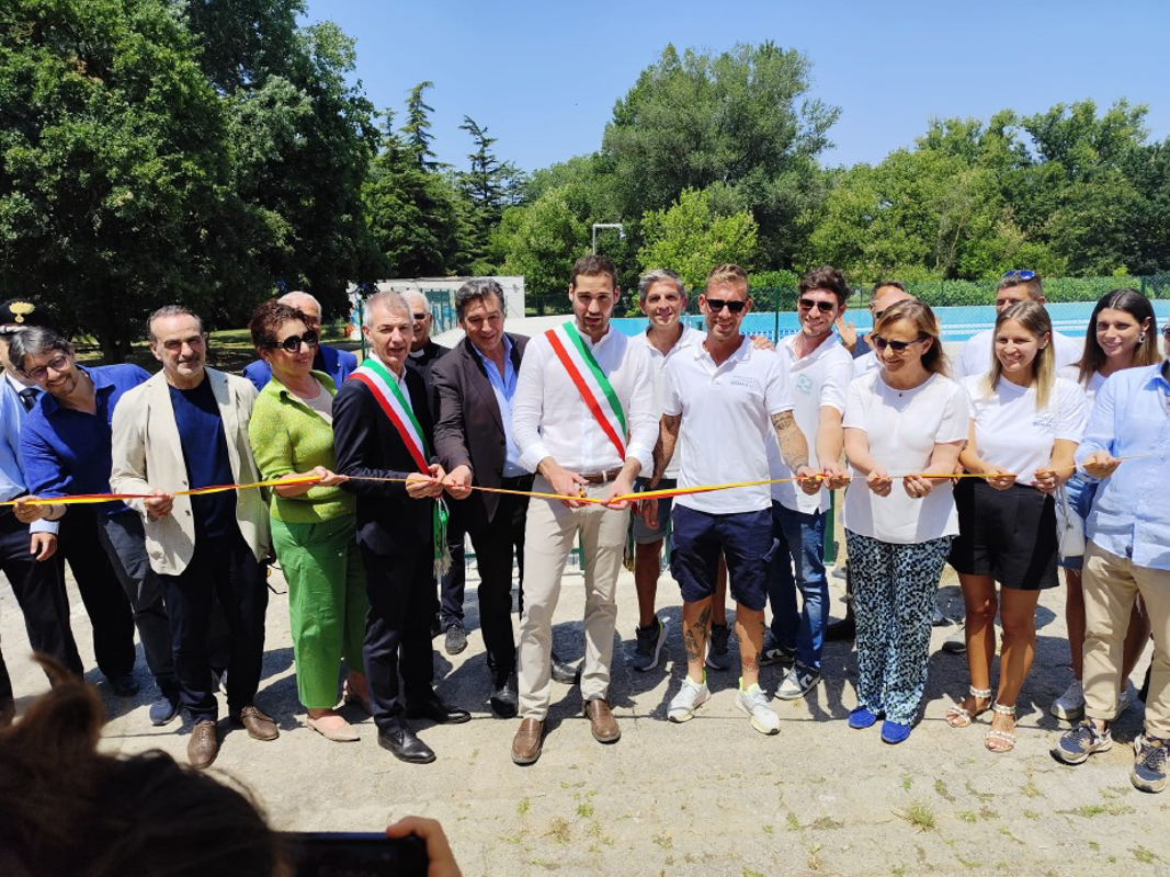 Lodi - Inaugurato il Belgiardino con la nuova piscina