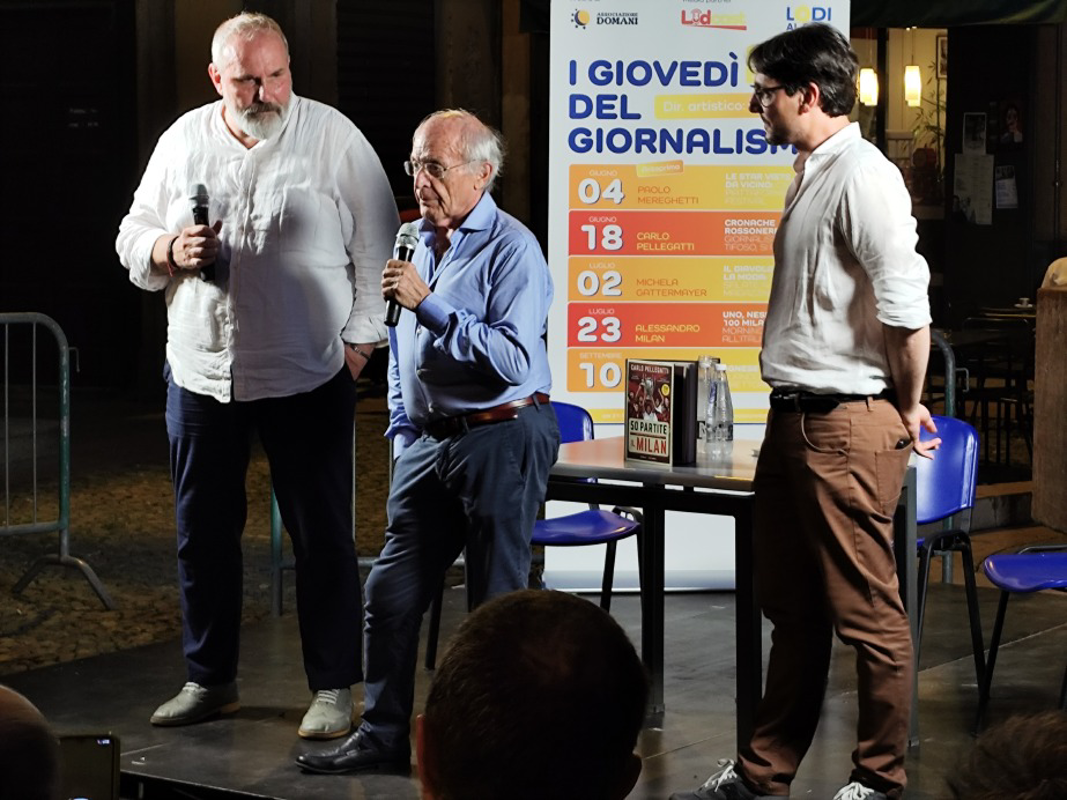 Lodi - Oltre un centinaio di persone per Pellegatti