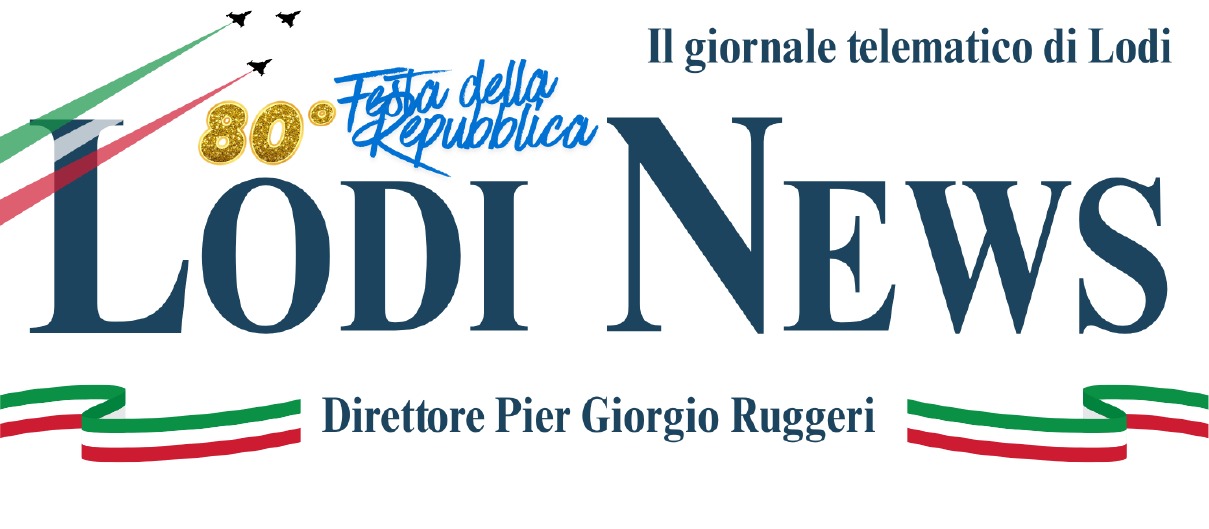 Logo di Lodi News - notizie da Lodi e il Lodigiano. Logo - festa della repubblica 80imo