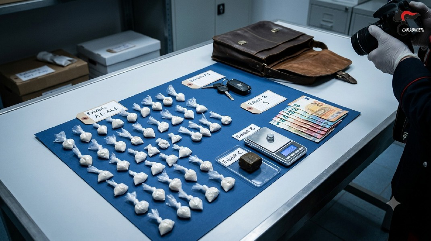 Lodi - Fugge con la droga, arrestato e liberato