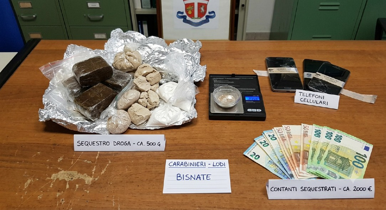 Zelo buon Persico - In carcere lo spacciatore