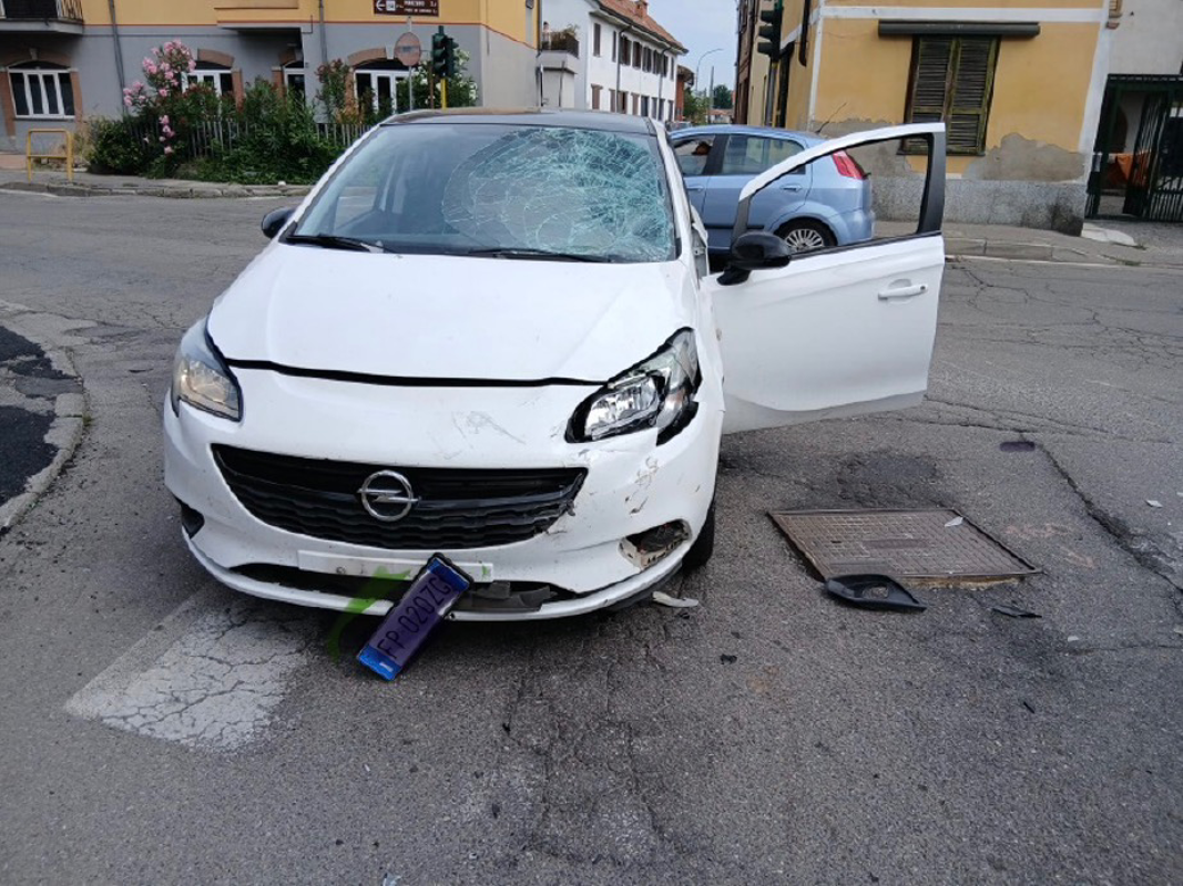 Zelo buon Persico - Motociclista contro auto