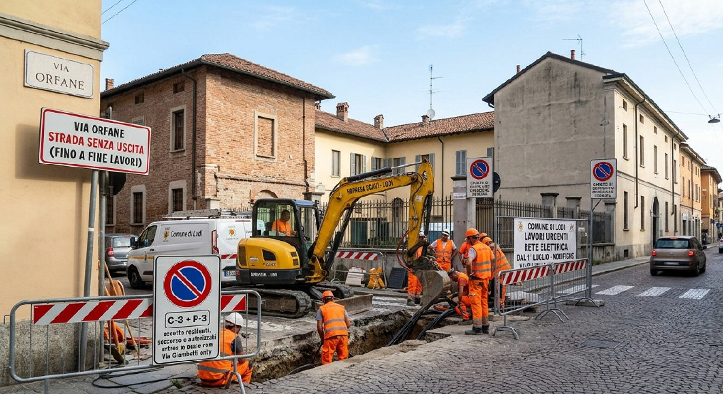 Lodi - Viabilità modificata