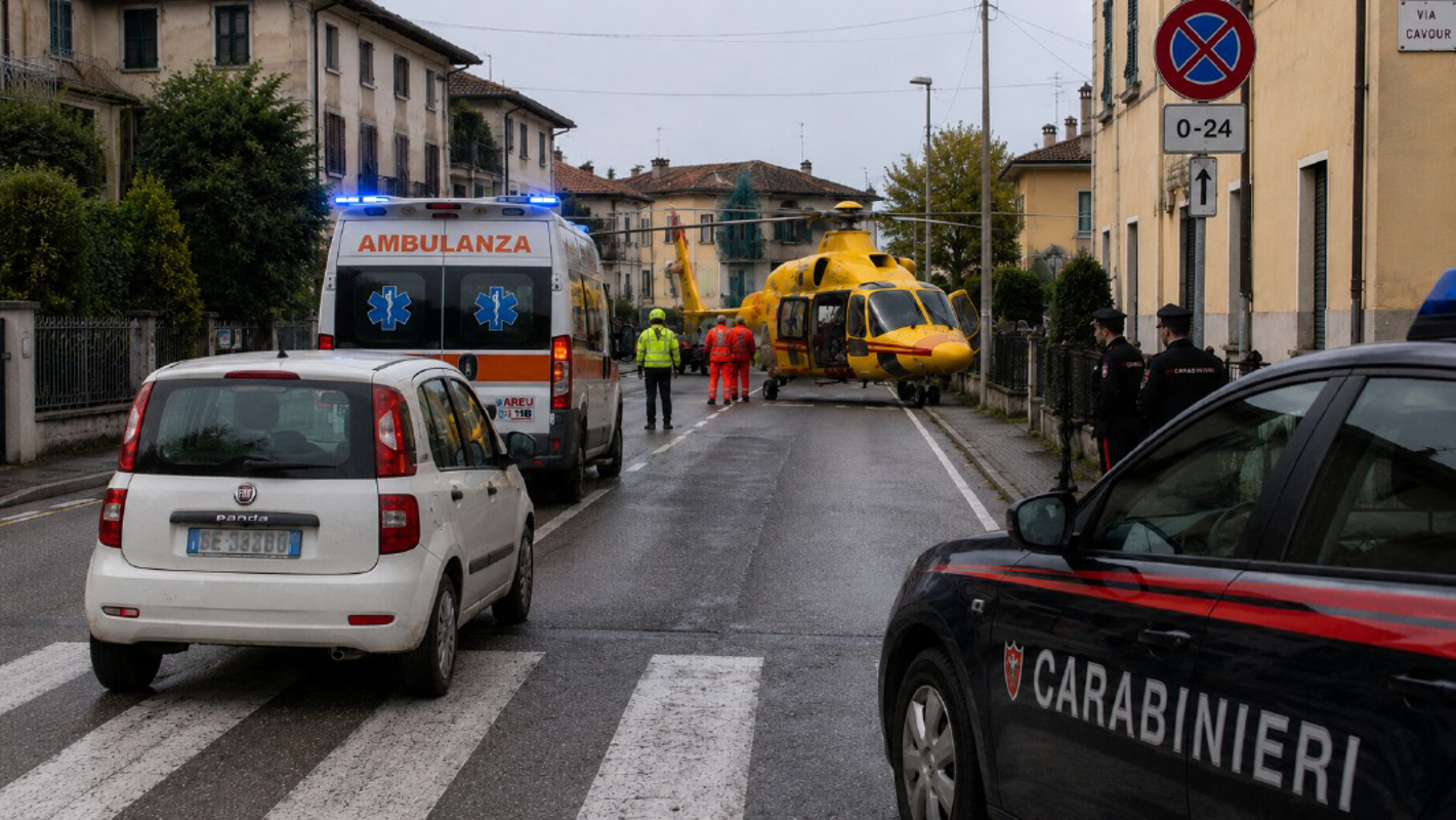 Livraga - Quindicenne investita in via Cavour