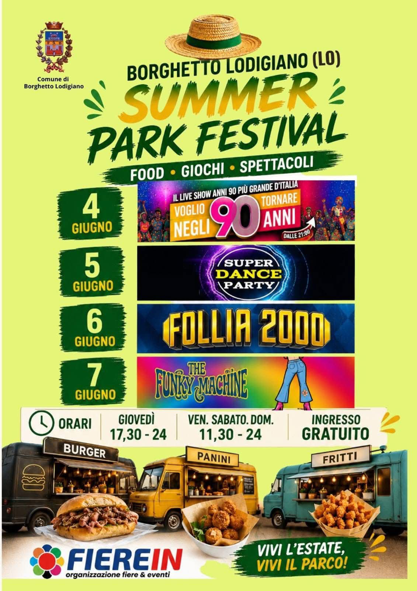Gli appuntamenti di domenica