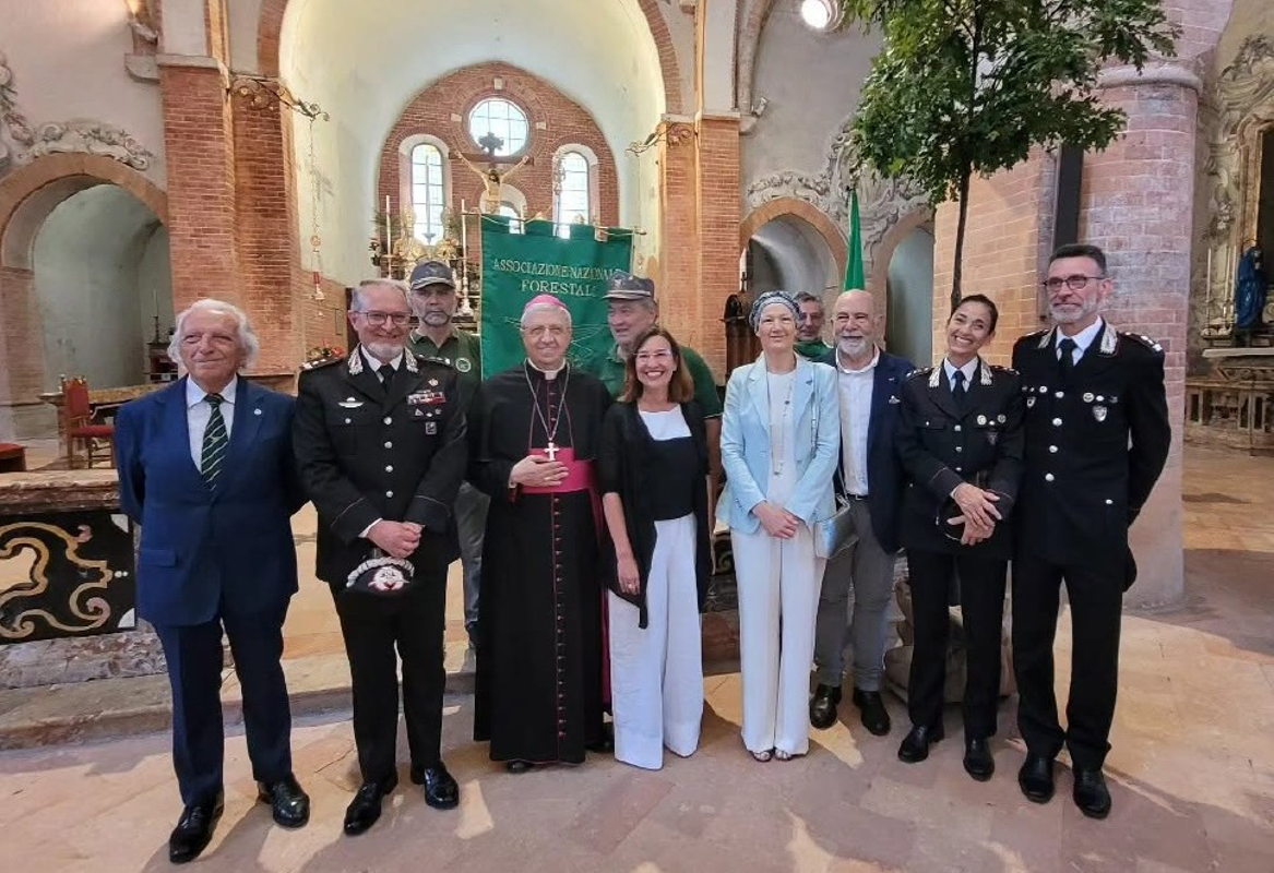 Abbadia Cerreto - La messa per San Giovanni Gualberto