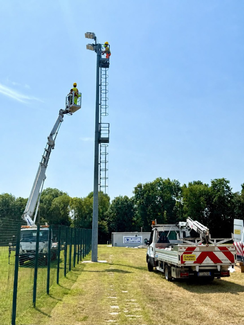 Casalpusterlengo - Zorlesco, centro sportivo: lavori da 50mila euro