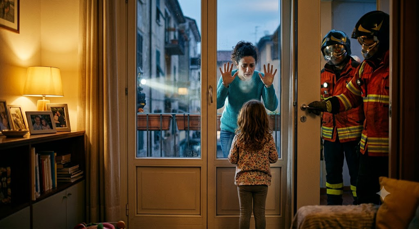 San rocco al Porto - Figlia chiude la mamma sul balcone