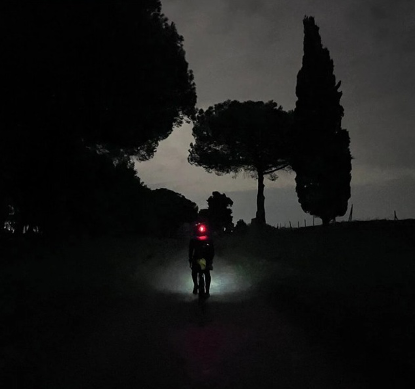 Lodi - Pedalando di notte