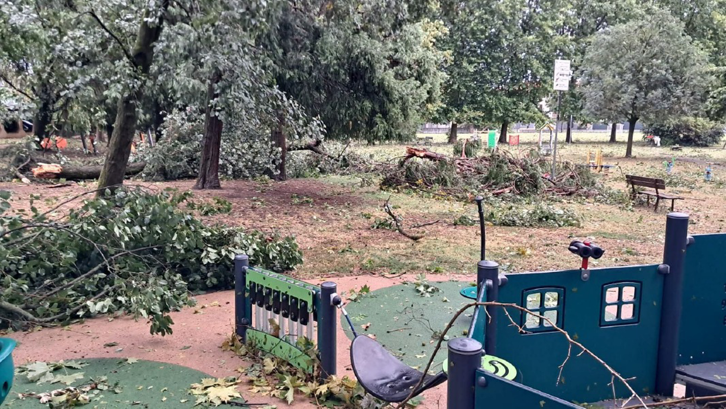 Massalengo - Parco ancora chiuso