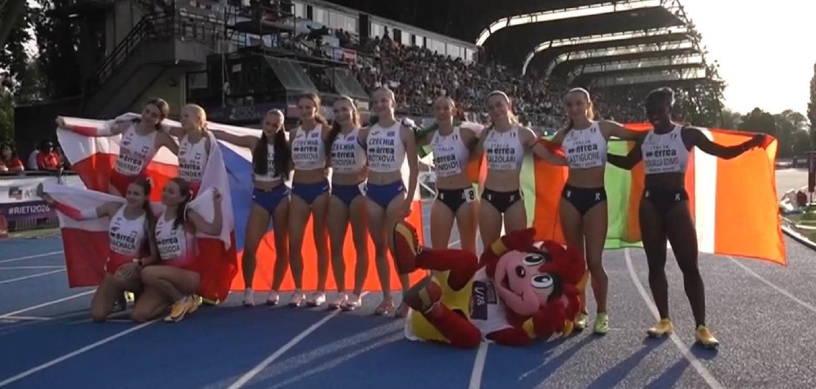 Atletica - Kelly Doualla bronzo in staffetta
