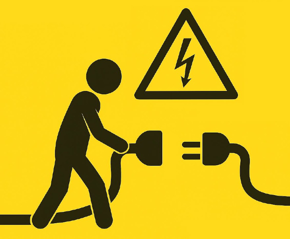 Casalpusterlengo - Niente elettricità