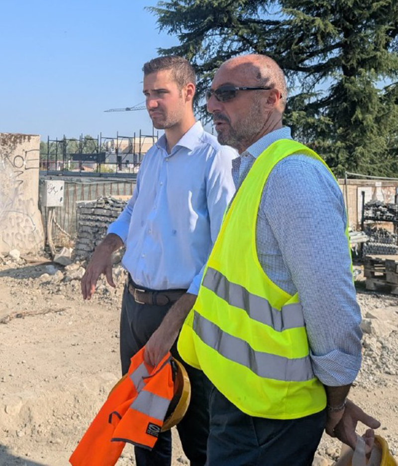 Lodi - Ponte, completati i tiranti