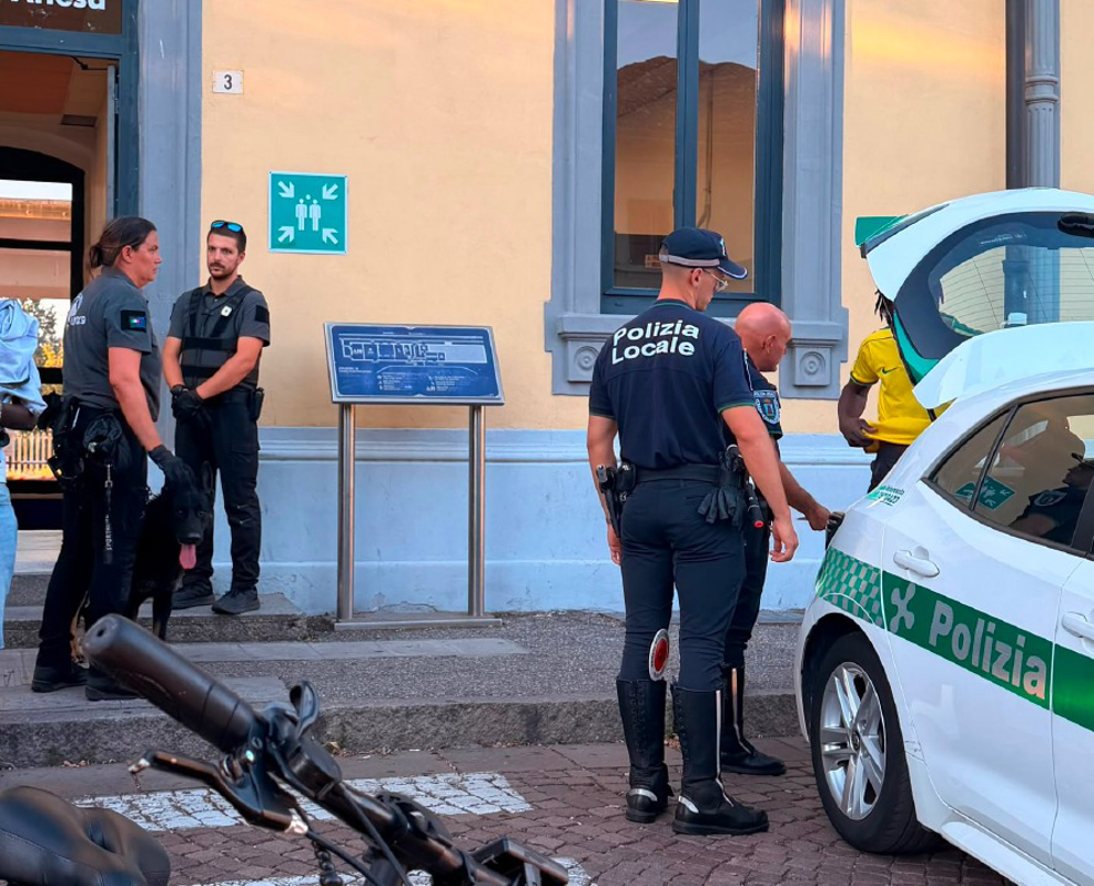 Casalpusterlengo - Multa salata a otto stranieri