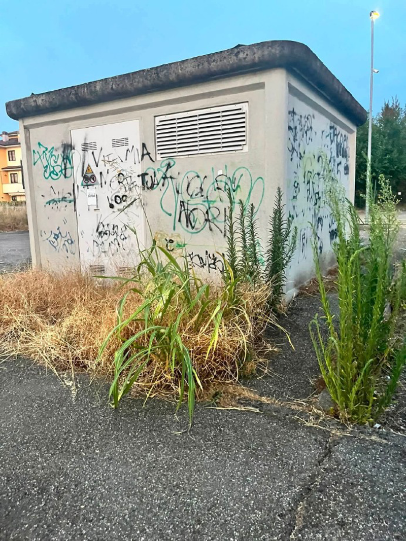 Zelo Buon Persico - Zona industriale nel degrado
