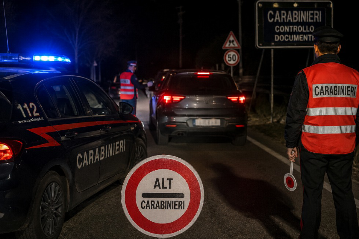 Lodigiano - Ladri in fuga, posti di blocco