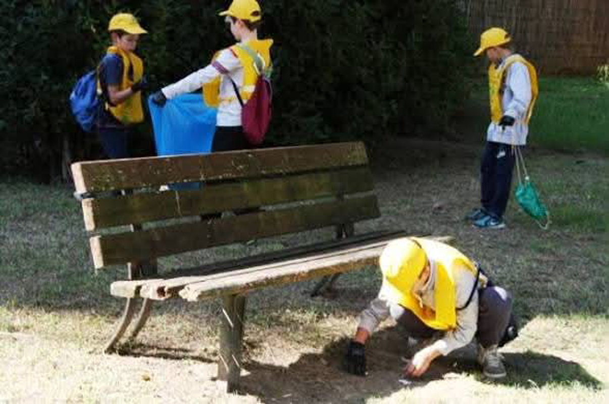 Salerano al Lambro - Parco sporco? Lo puliamo noi