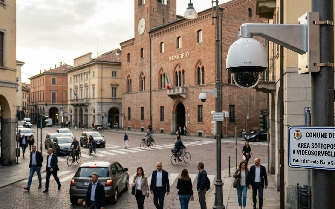 Casalpusterlengo - Sicurezza, con 94 telecamere