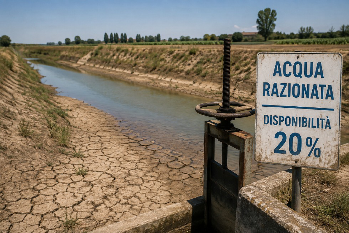 Lodigiano - Acqua ridotta al 20%