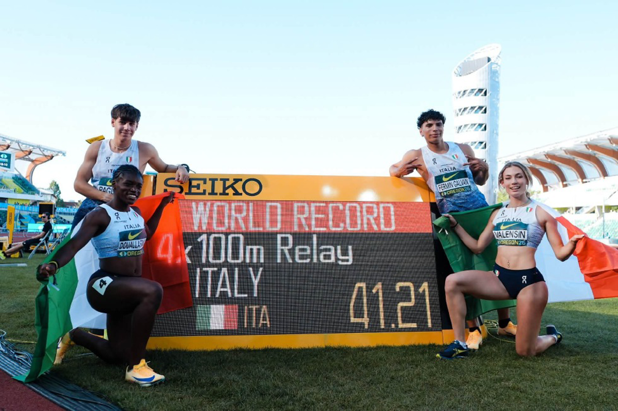 Atletica - Doualla d’oro col record del mondo