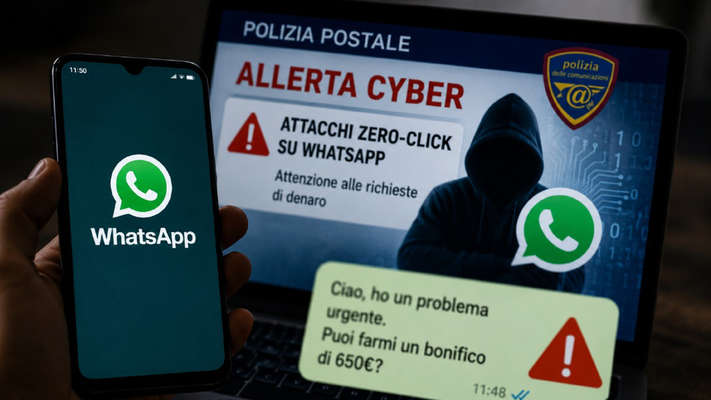Lodigiano - WhatsApp, occhio agli zero-click