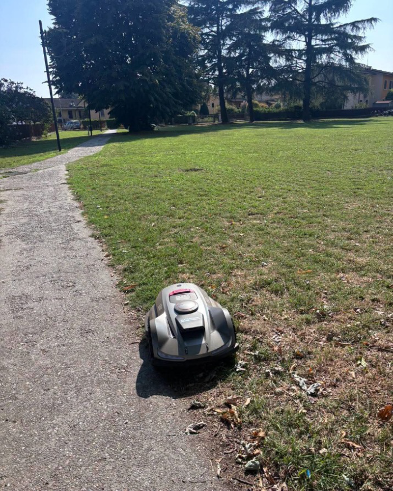 Casalpusterlengo - Robot nei parchi pubblici