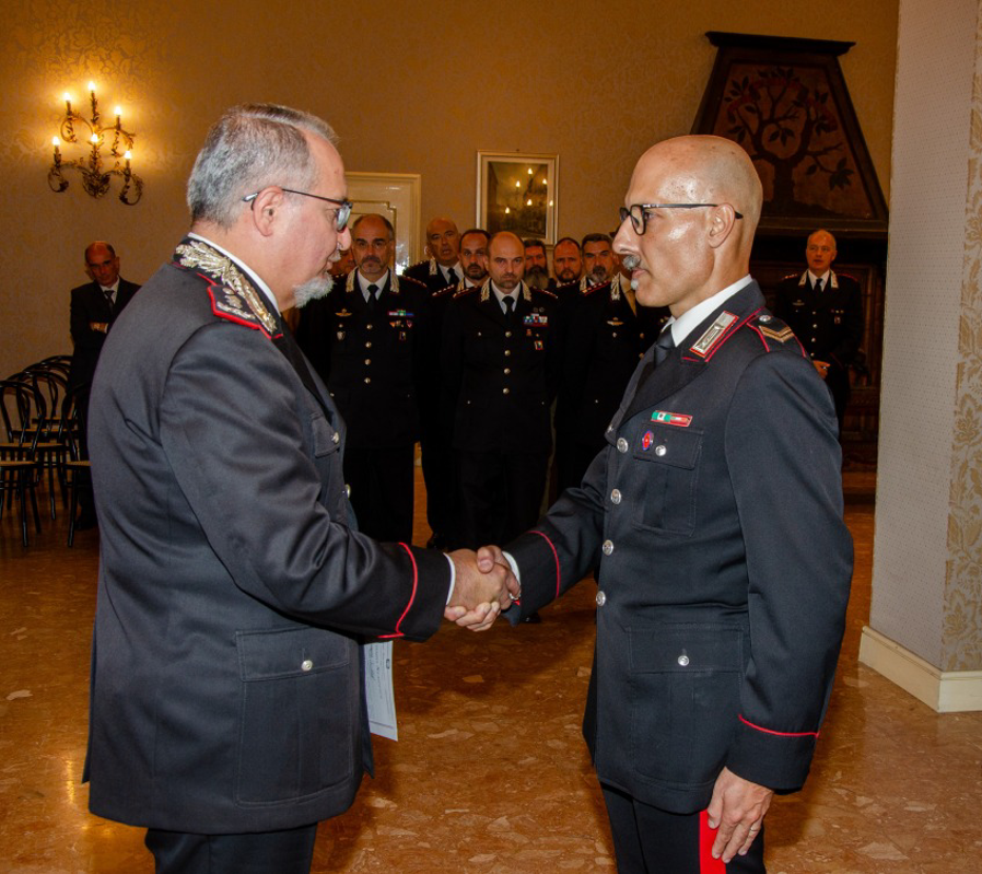 Sant'Angelo Lodigiano - Encomio al vice brigadiere 