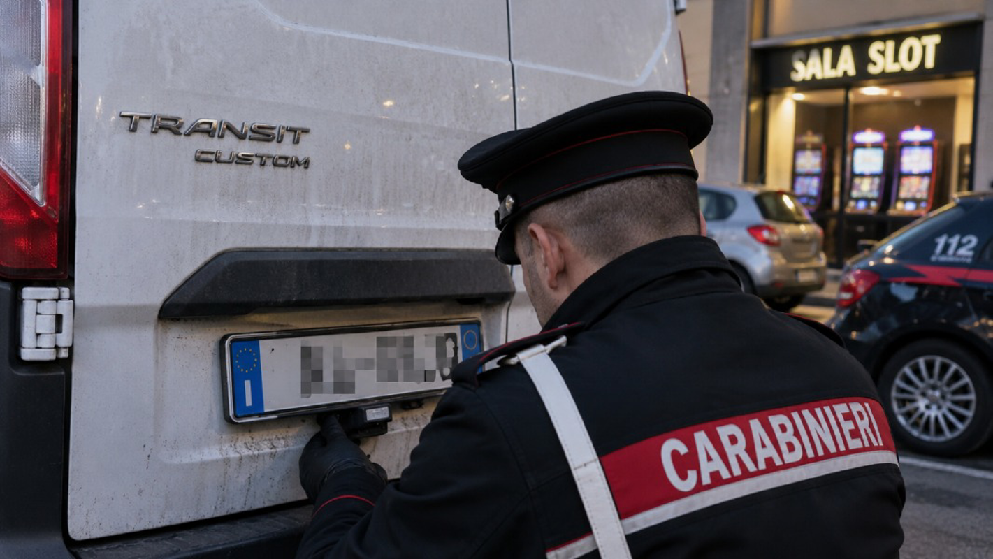 Tavazzano - Ruba gli incassi, ladro incastrato dal Gps
