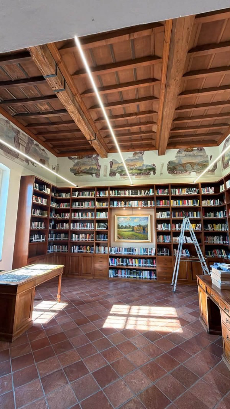 Salerano al Lambro - In biblioteca ci si mette in luce