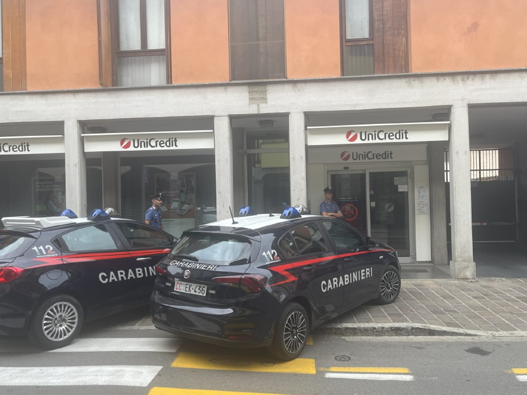 Sant'Angelo Lodigiano - Rapina in banca, un arresto