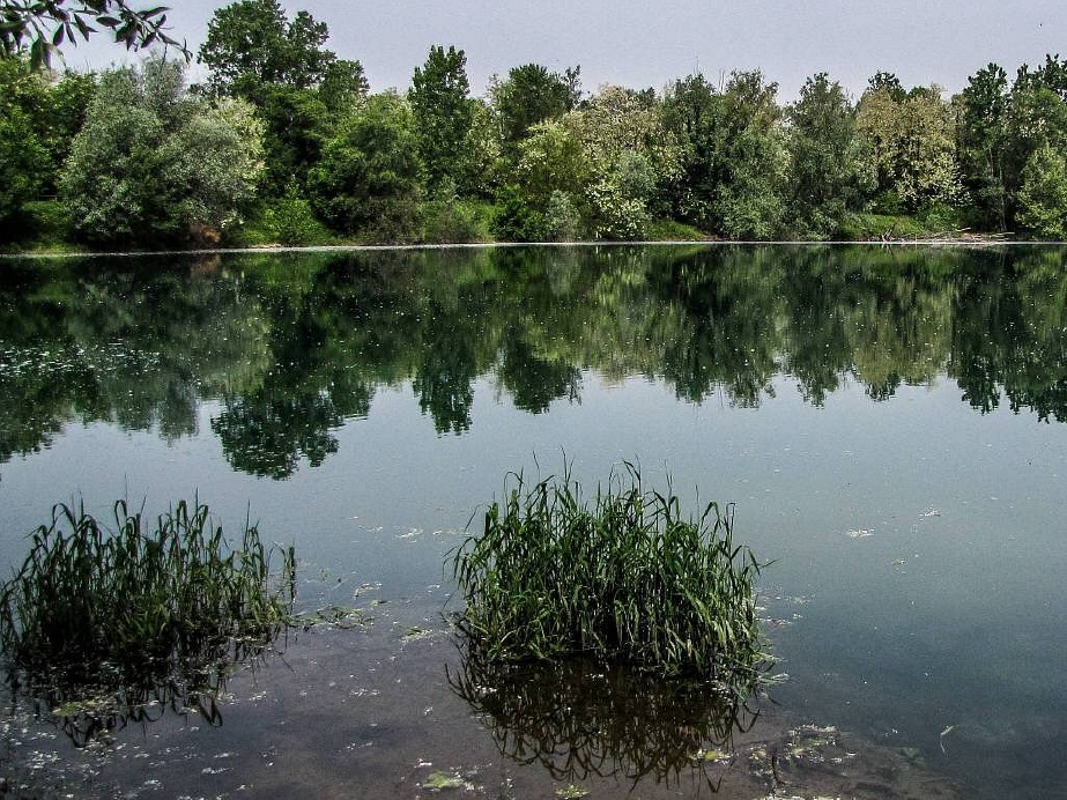 Lodi - In bici al Laghetto dei Riflessi