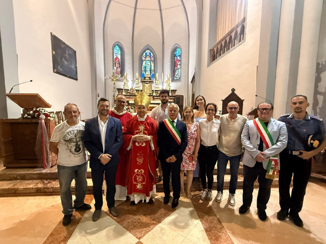 Borgo San Giovanni - Tempo di sagra, con il vescovo