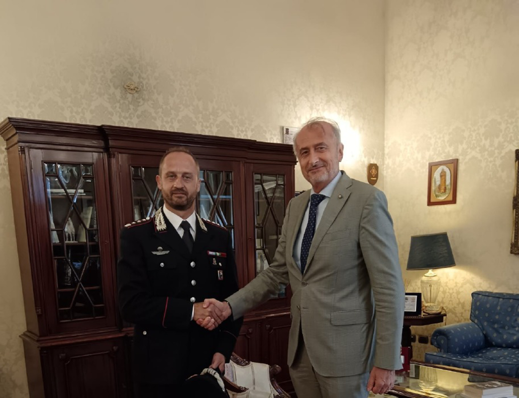 Lodi - Nuovo Comandante  dal Prefetto