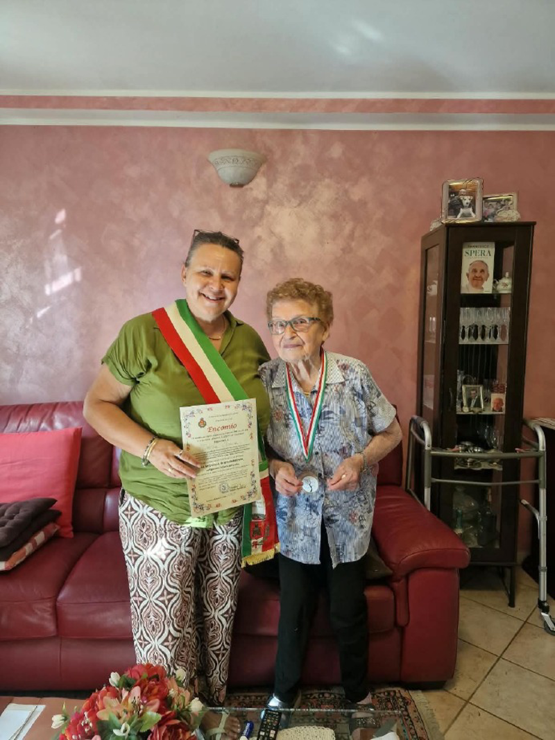 Salerano al Lambro - Vittorina Ascona compie 90 anni