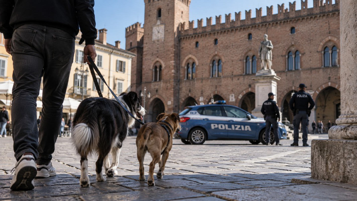 Lodi - Aggredito mentre porta a spasso i cani