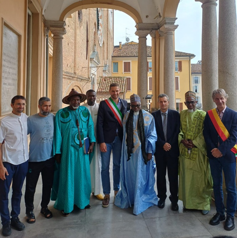 Lodi - La visita del Califfo Generale Bâ